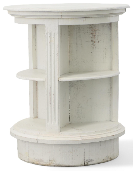 ZVA   CHALET   WHITE   ROUND   TABLE - 3721CANW