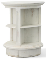 ZVA   CHALET   WHITE   ROUND   TABLE - 3721CANW