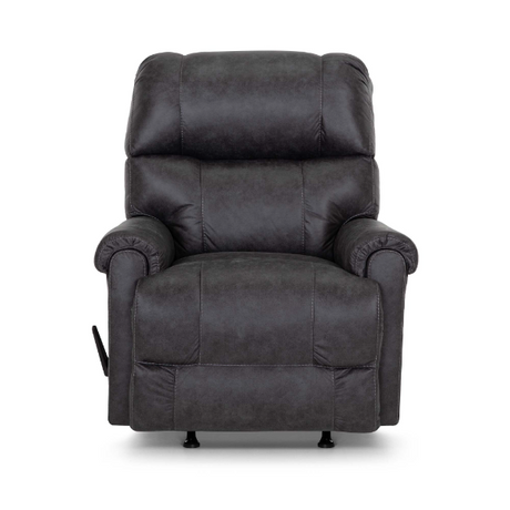 FRANK Captain Fabric Grey Recliner - 4533