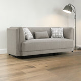 Glenda - Sofa With 3 Pillows - Gray
