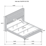 Malcolm - Wingback Bed
