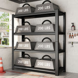Tall Storage Shelf, Adjustable Height Storage Rack