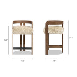 Millwick - Low Back Counter Stool