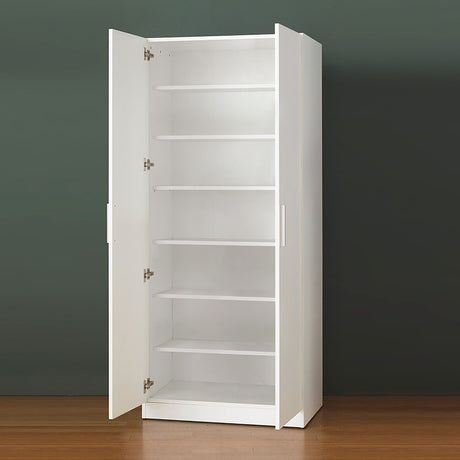 Mia - Farmhouse Shoe Cabinet With 6 Shelves