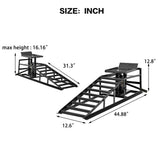 Suxidi - 5 Ton Auto Car Truck Service Ramps Lifts, Hydraulic Automotive Lift