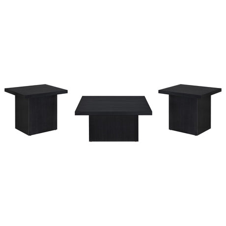 Eldridge - Coffee Table Set With Square Tops