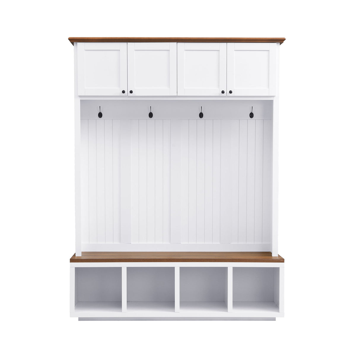 Entryway Hall Tree With Bench And Storage