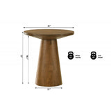 Round Console Table With Pedestal Base