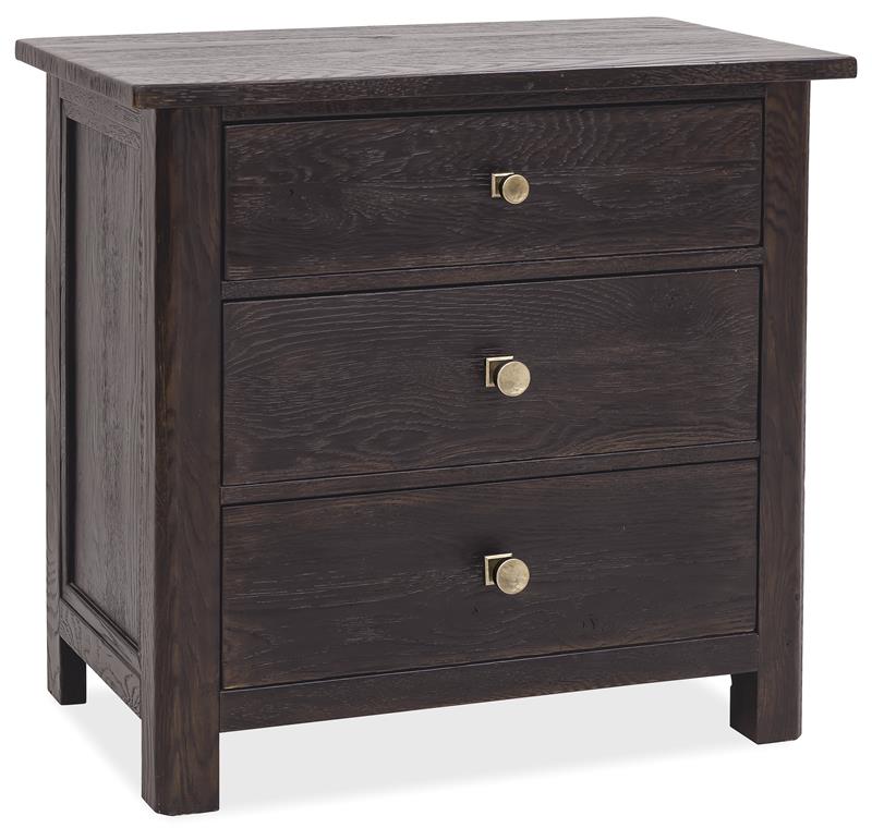 Driftwood Three-Drawer Nightstand - 6820-90116-99