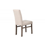 Transitional Upholstered Dining Chair For Kitchen (Set of 2)