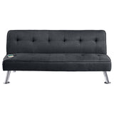 Tufted Sofa With USB Port For Living Room