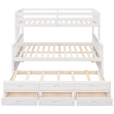 Bunk Bed With Twin Size Trundle And Drawers