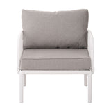 Outdoor Patio Club Chair, Waterproof Thick Cushion Deep Seating