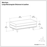 Morrison - Handcrafted Ottoman