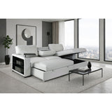 Tracey - Sofabed With Pullout - Silver