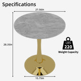 Coffee Table With Round Top