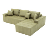 L - Shaped Corner Chaise Sofa Bed