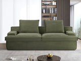 Nimbus - Oversized Full Foam 4 Seater Couch For Living Room Upholstered In Soft, Wide Armrests
