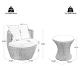 Kono - Chat Set Outdoor Furniture