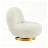 Patty - Swivel Chair - Ivory