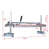 Portable Chainsaw Planking Lumber With Adjustable Milling Bar