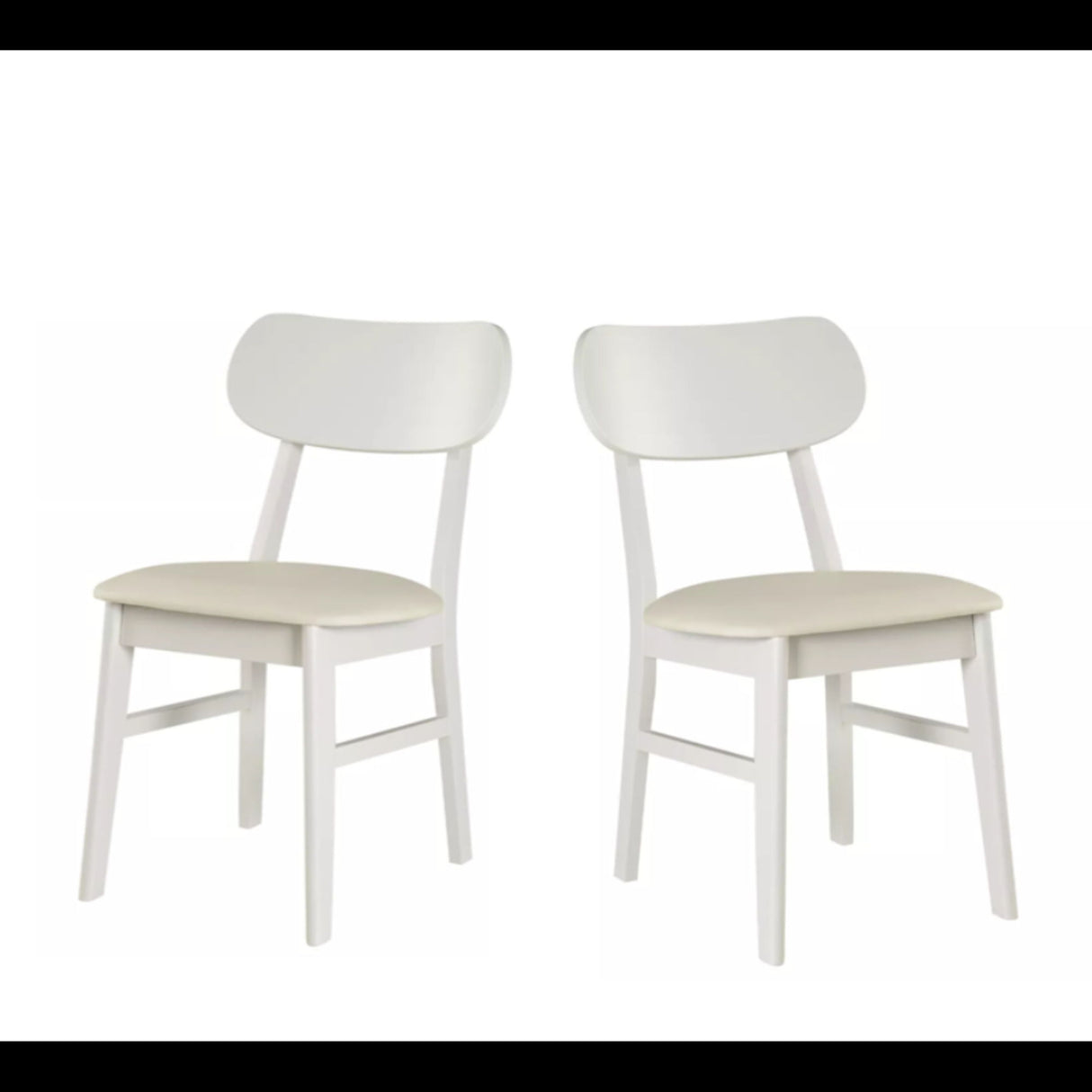 Dining Chairs (Set of 2) - White