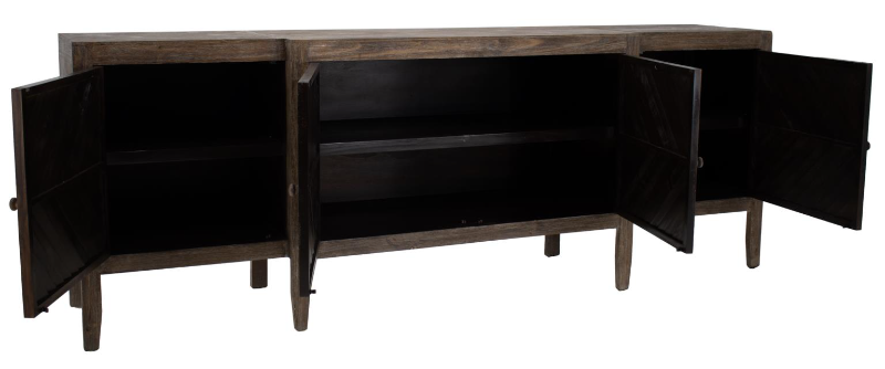 VA   FELIX   WHEAT   4   DOOR   CONSOLE - F3W5