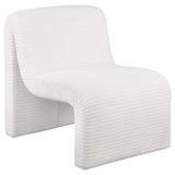 Winne - Curved Armless Accent Chair