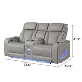 Fortuner - Power Reclining Living Room Set