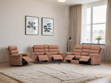 Zena Leather Walnut Power Recliner - DGN0052CA-51