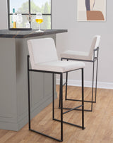 Fuji - Contemporary High Back Barstool Elegant Design