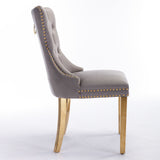 Nikki - Modern, High-End Tufted Dining Chair (Set of 2)