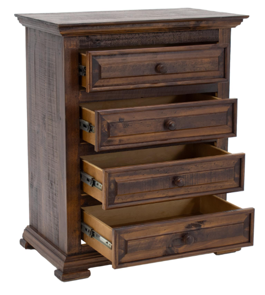 VB   CHALET   WALNUT   NIGHTSTAND   4 - 3702N4W
