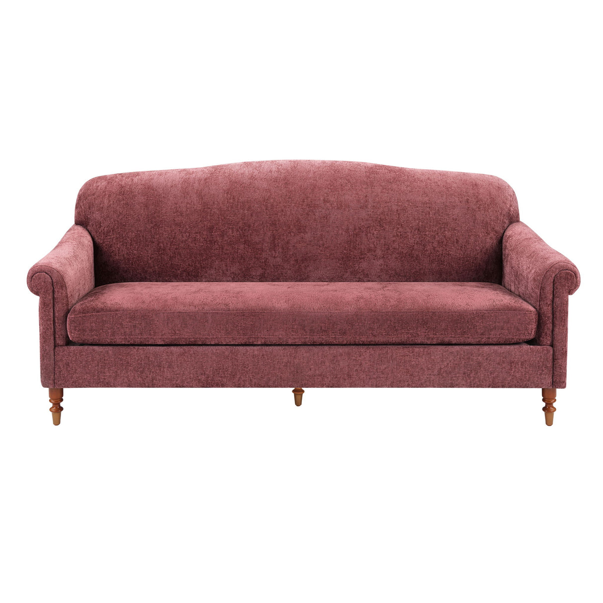 Loveseat Sofa, 2 Seater Couch With Rolled Arms