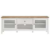 Evanston - 2 Door Stand - White