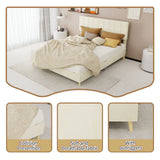 Yungan Lingge Minimalist Soft Pack Headboard Bed