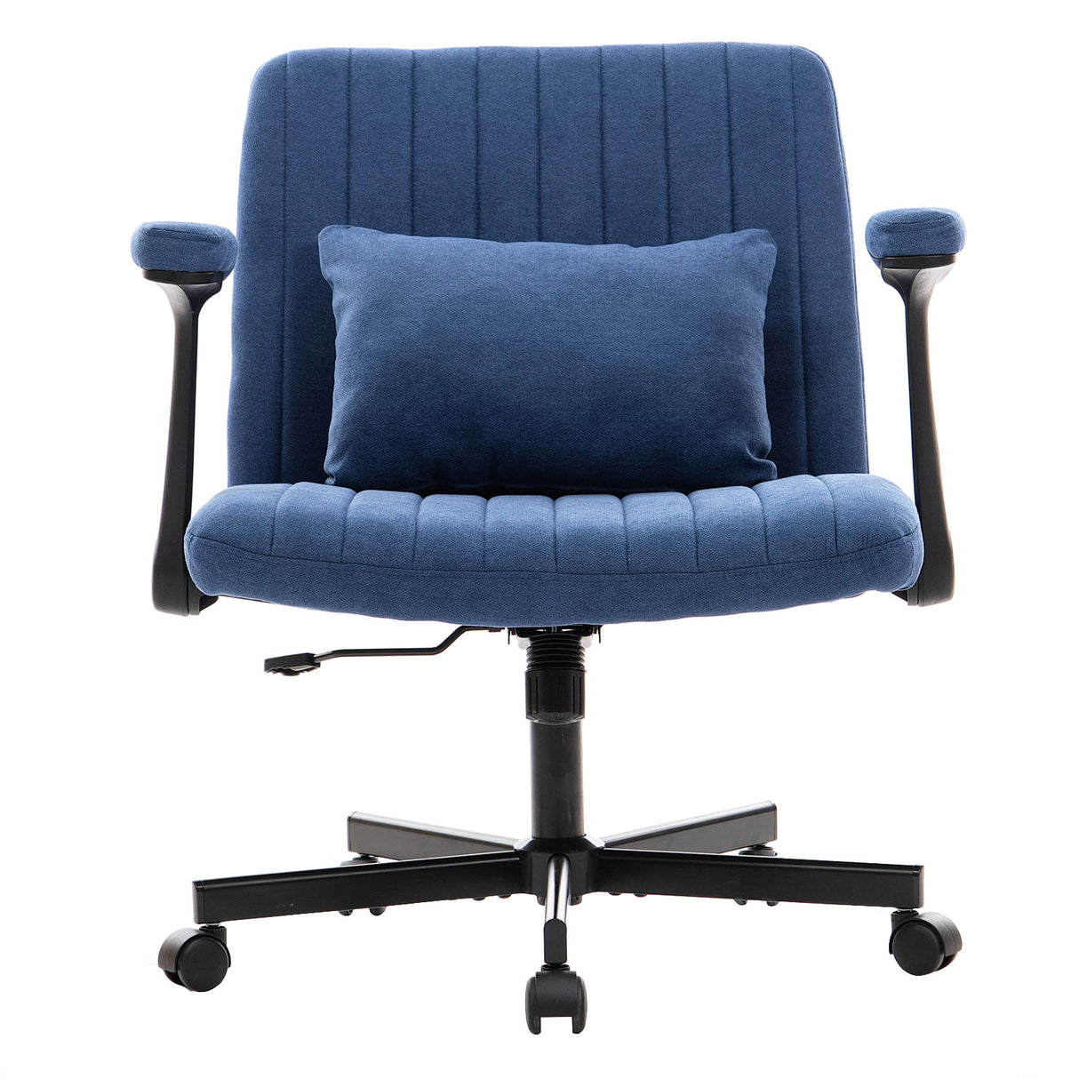 Criss Cross Armrest Office Chair With Wheels