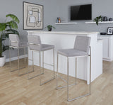 Fuji - Contemporary And Modern Elegance High Back Barstool
