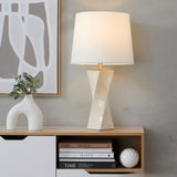 Curvo - Square Contemporary Table Lamp