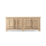 Rowan - 4 Door Sideboard Cabinet - Natural