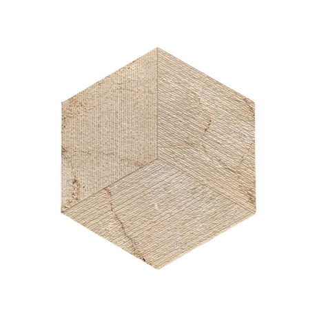 Hexagon Natural Marble Polished Tile For Wall And Floor (Set of 12)