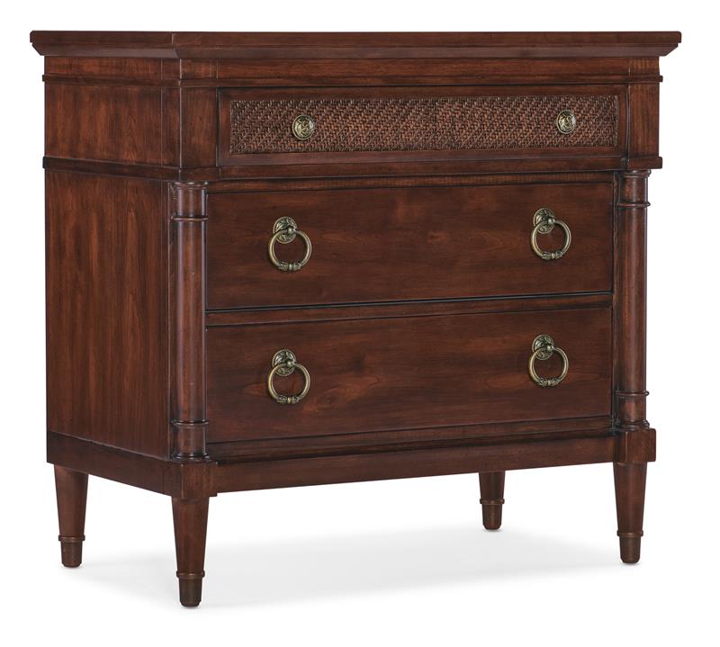 Charleston Three-Drawer Nightstand - 6750-90315-85