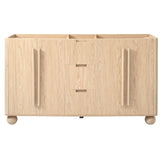 Bathroom Vanity Cabinet Only, 3 Drawers 4 Doors, Soft Close, Adjustable Shelf - Wood