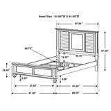 Durable Construction Panel Bed