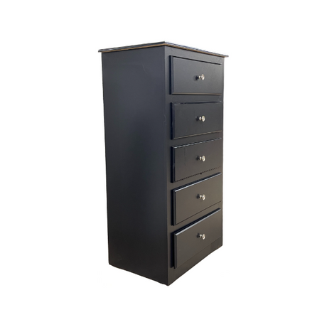 A&H Smoke 5-Drawer Chest - 101-05