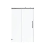 Frameless Single Sliding Soft Close Shower Doors, 5/16" Sgcc Tempered Glass