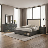 Colorado - Bedroom Set With Upholstered LED Headboard