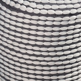 River - Handcrafted Cylindrical Pouf Water Resistant Fabric