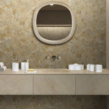 Elegant Natural Marble Bathroom Accessories Set