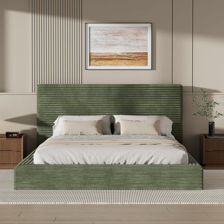 Airframe - Upholstered Bed Frame, Cloud Soft Headboard